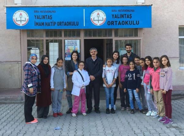 Uludağ Üniversitesi Öğrencilerinden Okulumuza Ziyaret