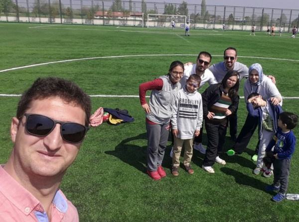 Özel Eğitim Sınıfımız Okulumuz Futbol Takımının Maçını İzledi